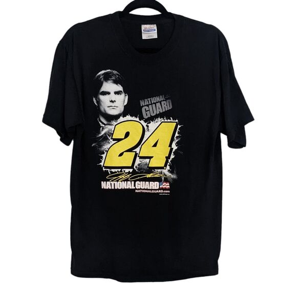 Hanes Other - Jeff Gordon T-Shirt Size Medium Jeff Gordon National Guard Tee